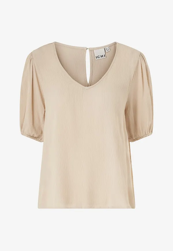ICHI - Blus ihMarrakech SO Ss15 - Beige