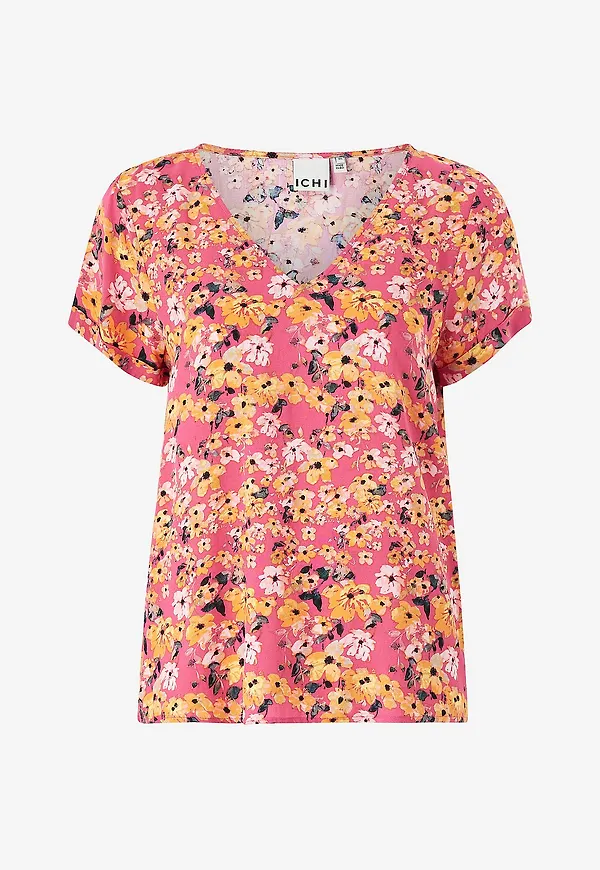 ICHI - Blus ihVera V SS - Rosa