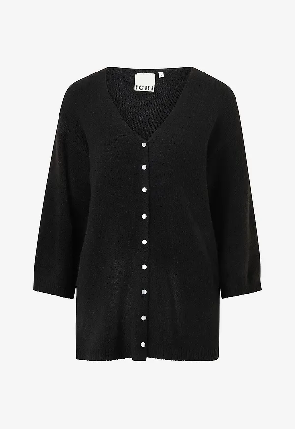 ICHI - Cardigan ihkAmara Ca14 - Svart