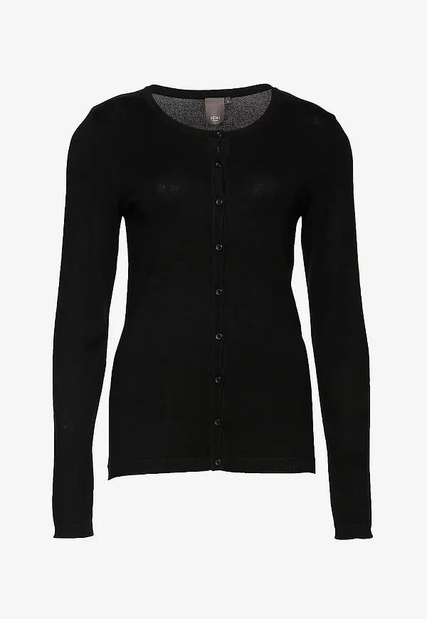 ICHI - Cardigan Mafa O Ca - Svart