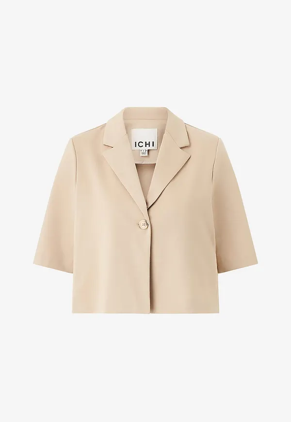 ICHI - Kavaj ihKate Sus Cropped BL - Beige