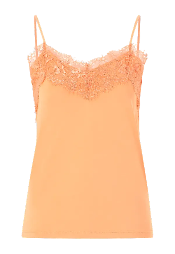 ICHI - Linne ihLike Top - Orange - 44