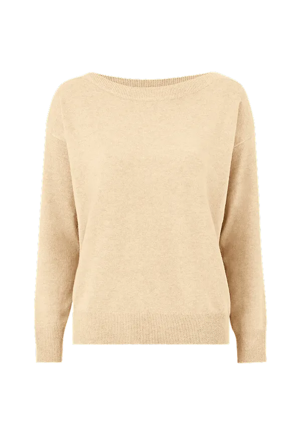 ICHI - Tröja ihAlpa Ls2 - Beige - 44