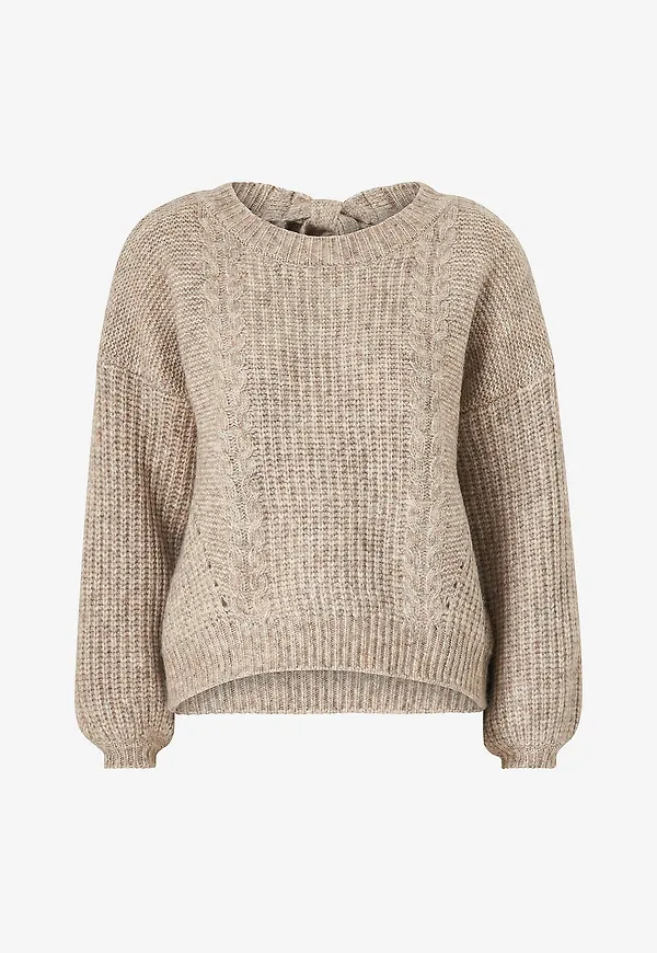 ICHI - Tröja ihLafia LS - Beige