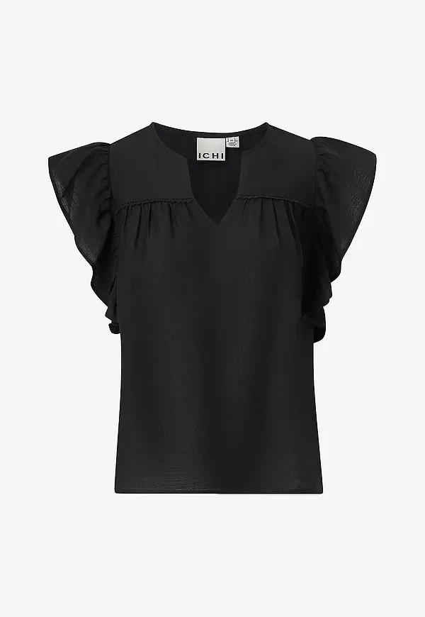 ICHI - Blus Ihhetta SS - Svart