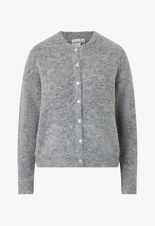 ICHI - Cardigan ihBelablue CA - Grå