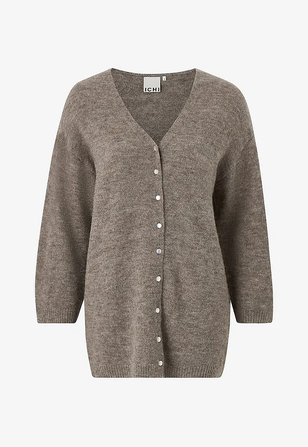 ICHI - Cardigan ihkAmara Ca14 - Brun