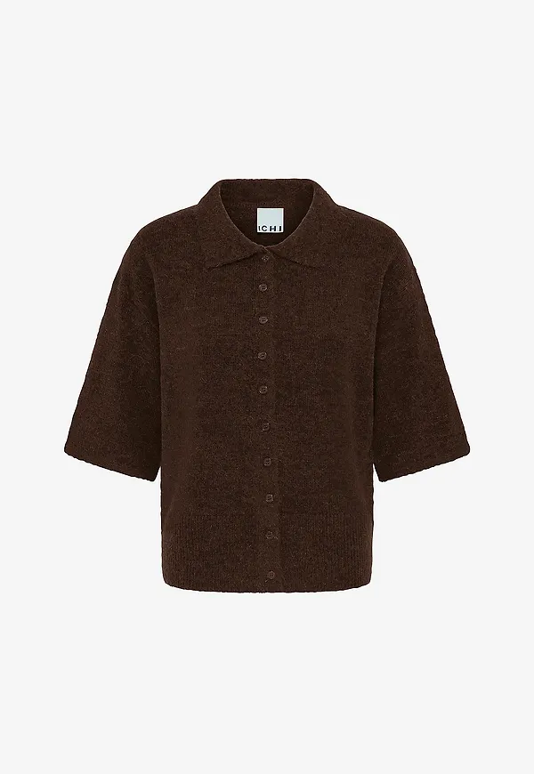 ICHI - Cardigan Ihkamara Ss2 - Brun