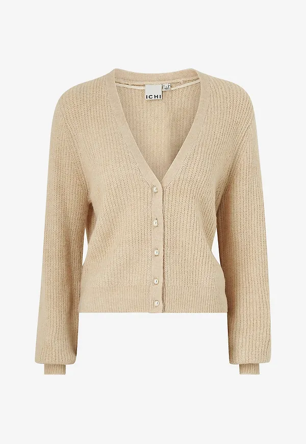 ICHI - Cardigan ihMarin Ca5 - Natur