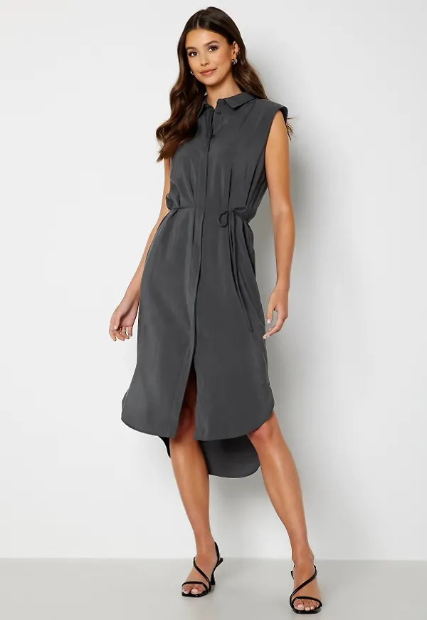 ICHI Gretha Dress 19201 Asphalt 40