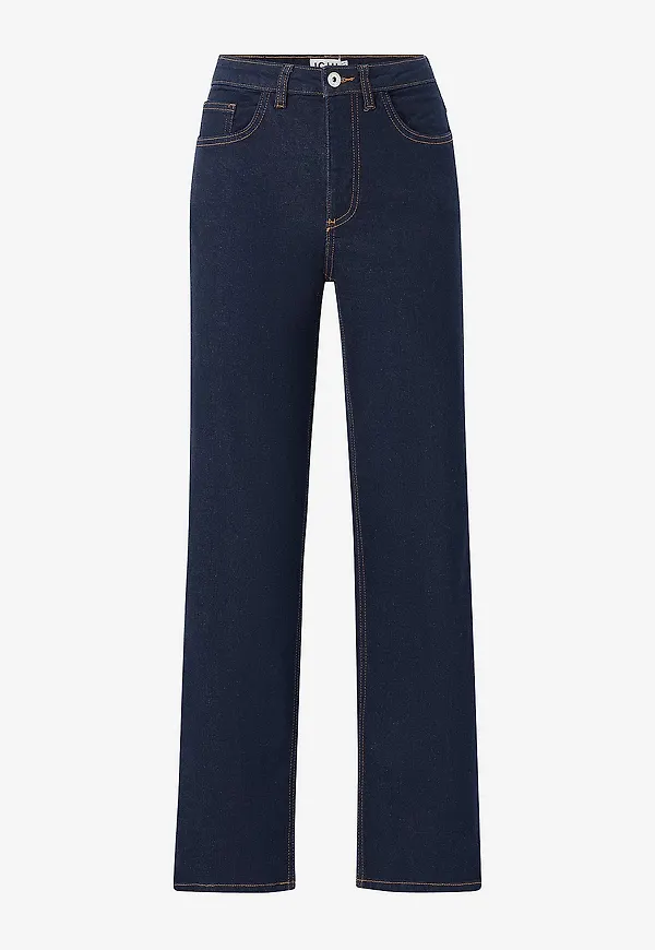 ICHI - Jeans ihTwiggy Straight - Blå