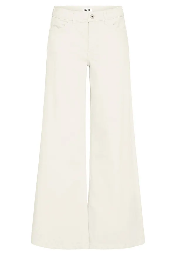 ICHI - Jeans ihZiggy Wide PA - Vit