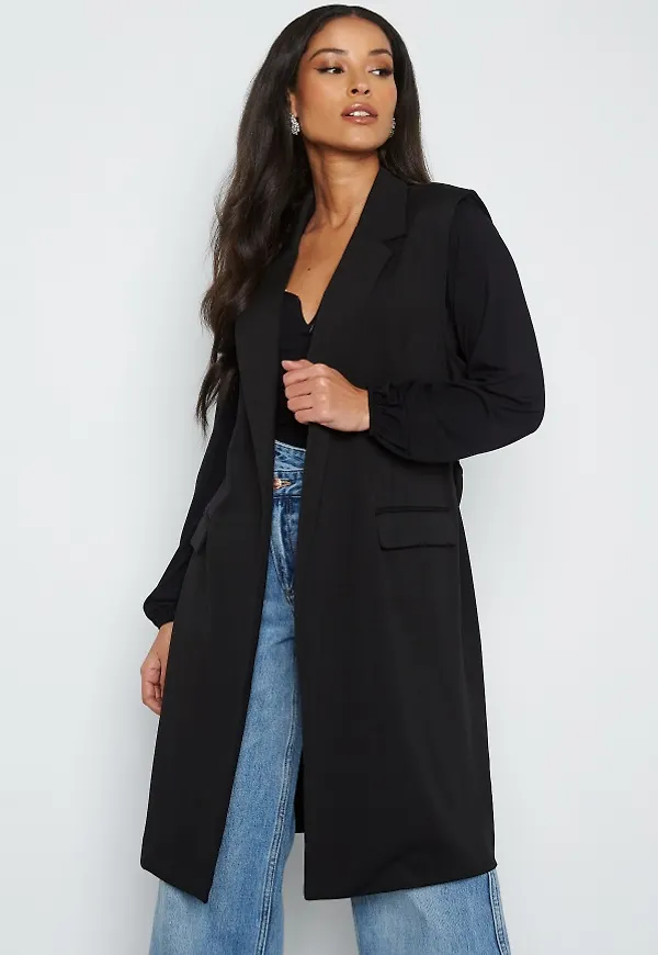 ICHI Kate Trend Waistcoat 194008 Black M