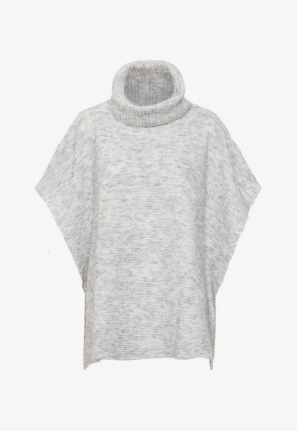 ICHI - Poncho Iabalou PO - Grå