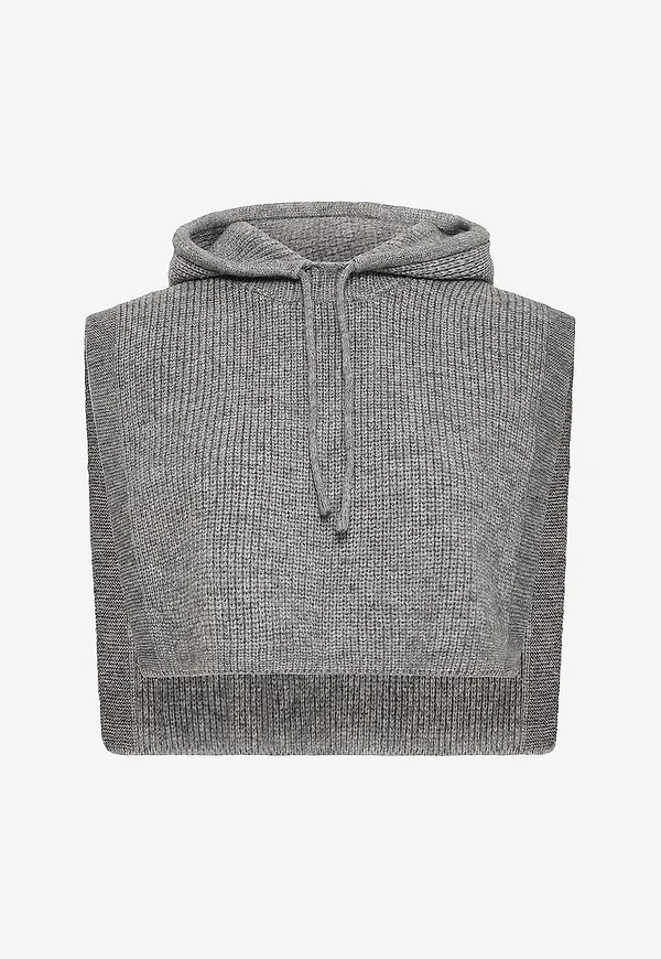 ICHI - Poncho iaDagmar PO - Grå