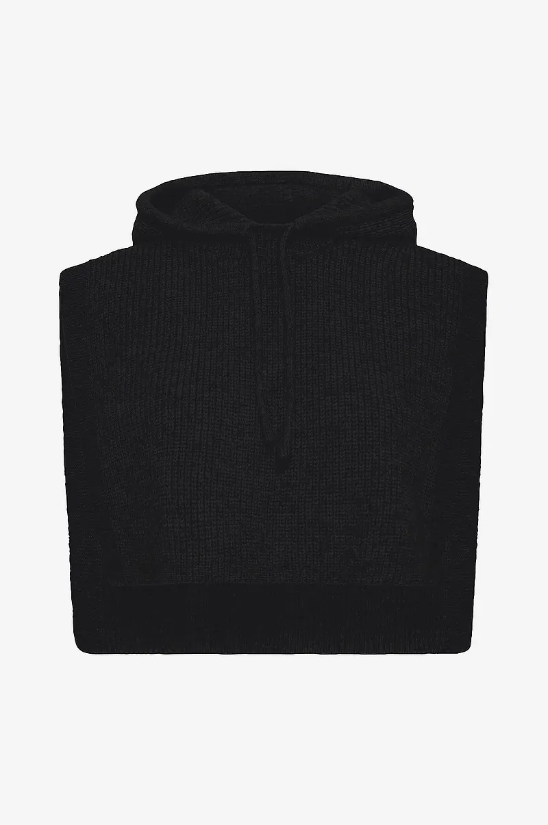 ICHI - Poncho iaDagmar PO - Svart