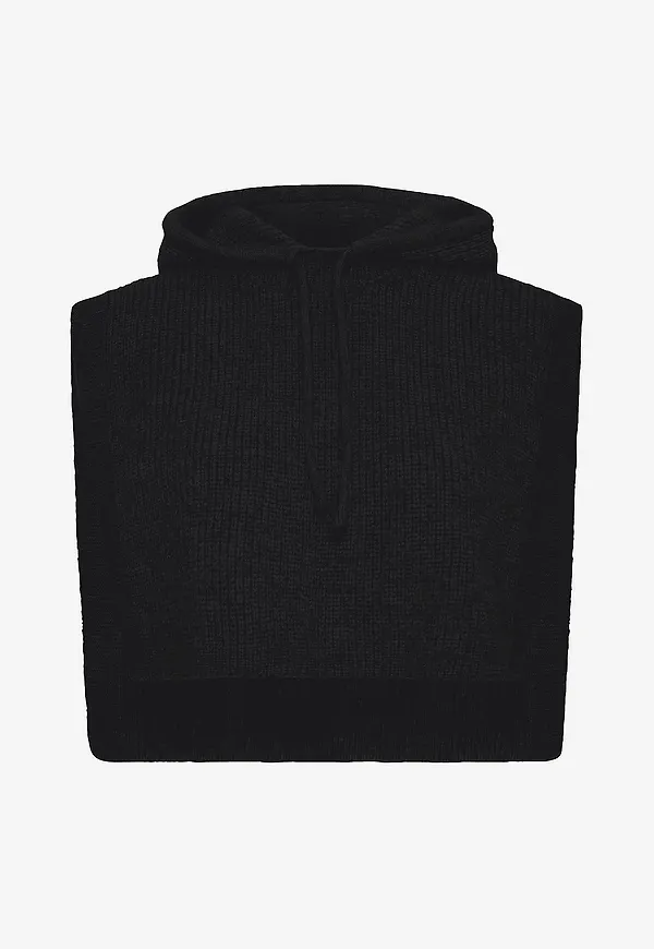 ICHI - Poncho iaDagmar PO - Svart
