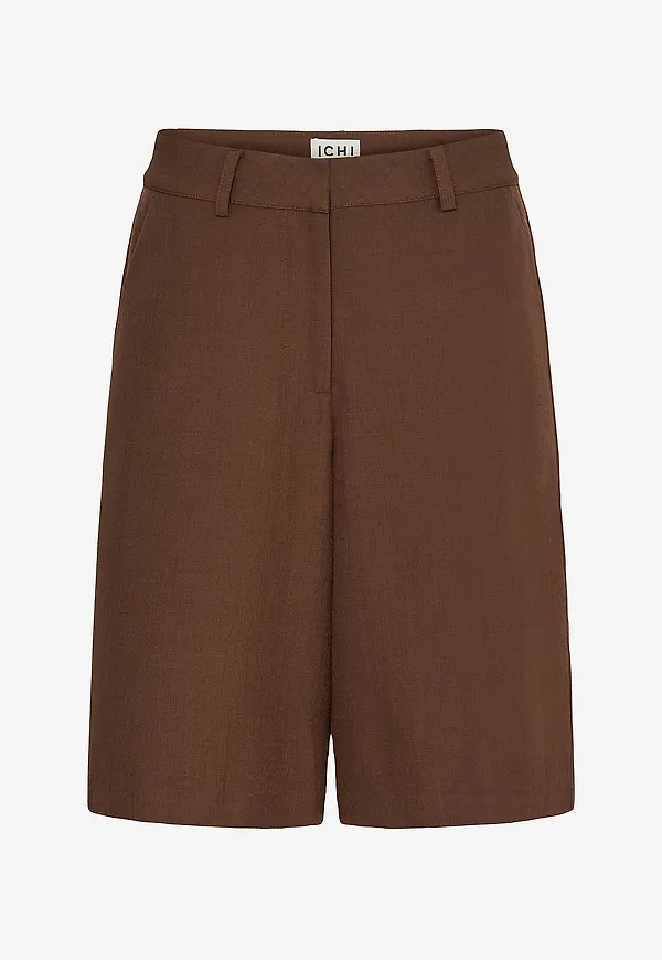 ICHI - Shorts ihFava Long - Brun