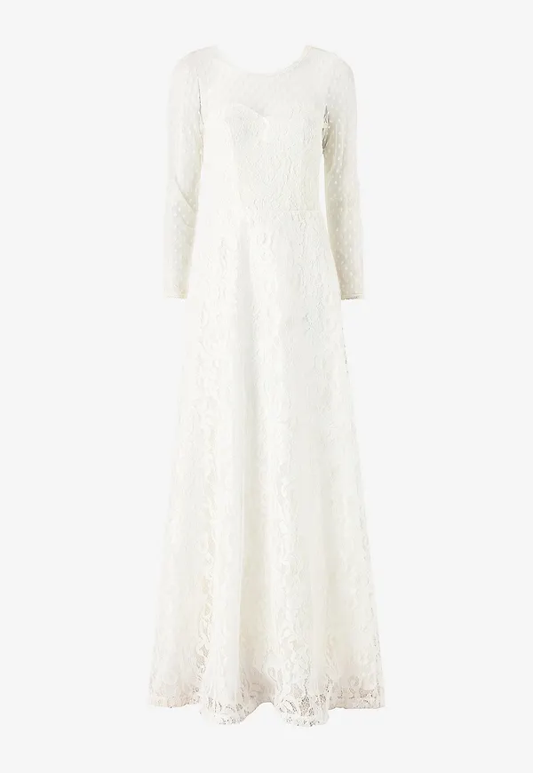 Ida Sjöstedt - Bröllopsklänning / maxiklänning Eline Gown - Vit
