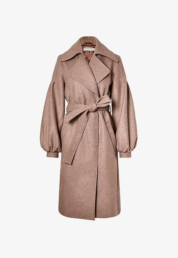 Ida Sjöstedt - Kappa Colette Coat - Brun