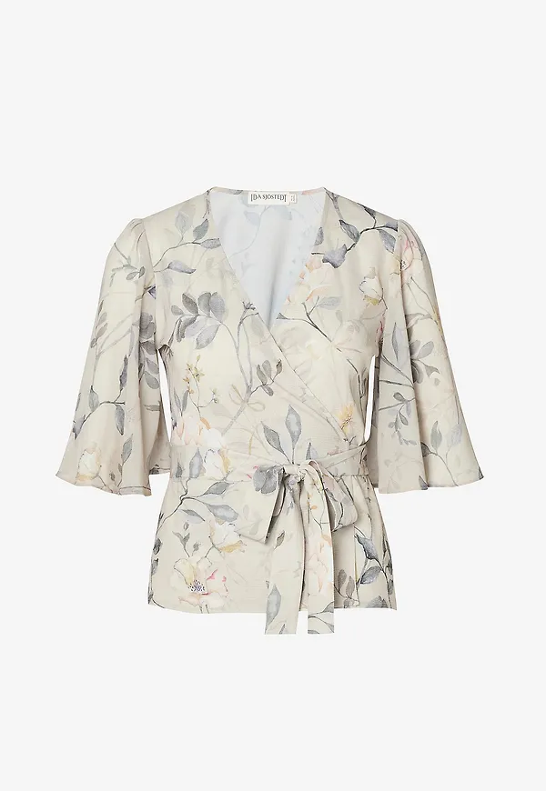 Ida Sjöstedt - Omlottblus Harper - Beige