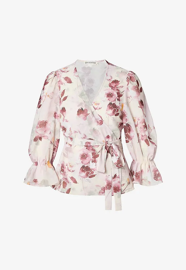 Ida Sjöstedt - Omlottblus Mary-beth Wrap - Rosa