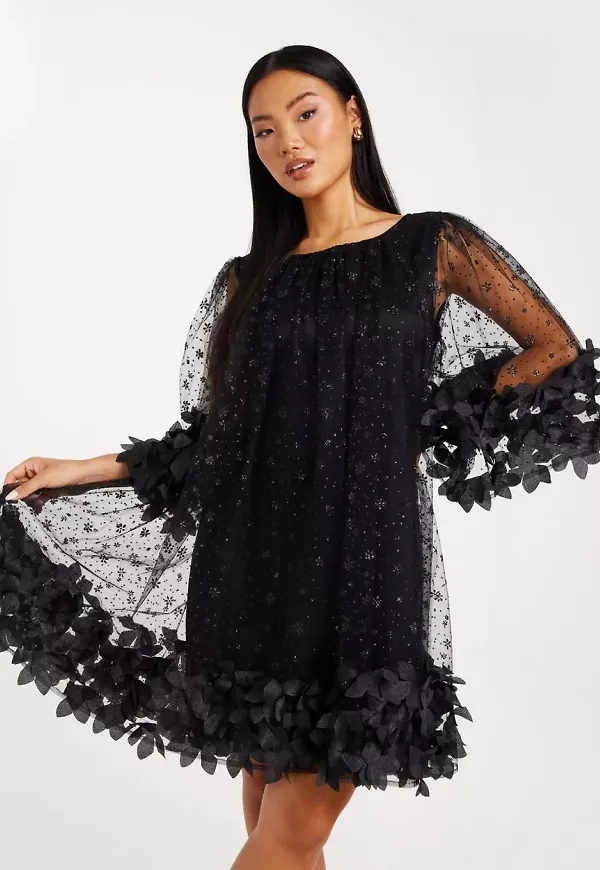 Ida Sjöstedt - Midiklänningar - Black/Black - River Dress - Klänningar