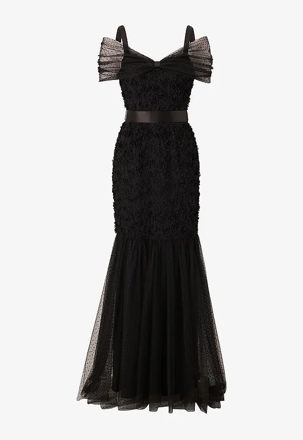 Ida Sjöstedt - Maxiklänning Viva Dress - Svart