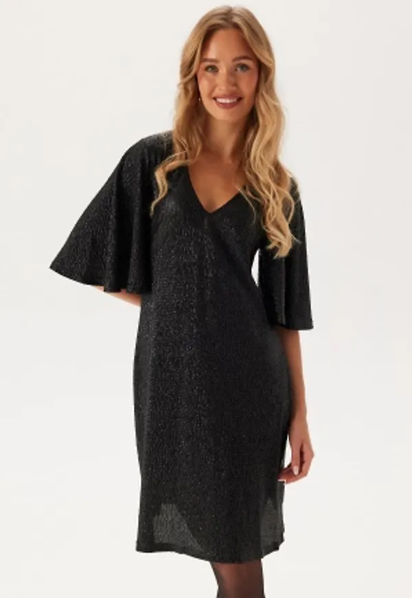 Ida Sjöstedt Beanie Dress Black Shimmer 36