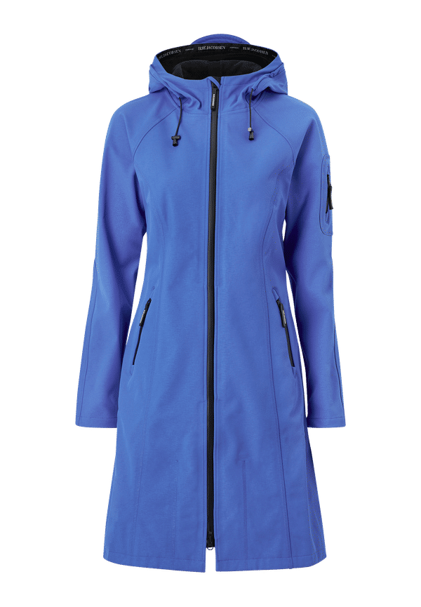 Ilse Jacobsen - Softshell Regnkappa Rain37 L - Blå