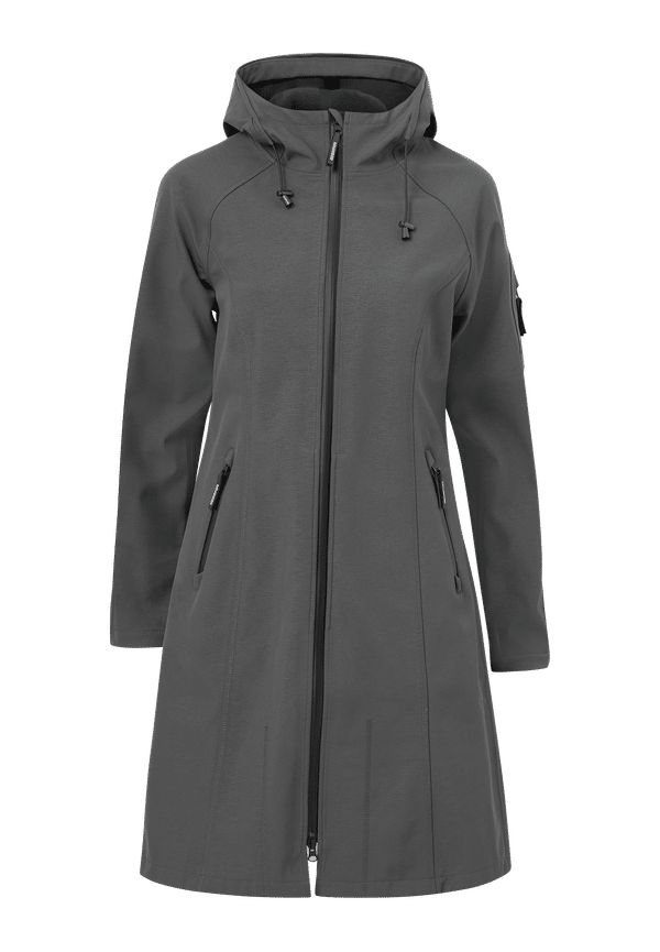 Ilse Jacobsen - Softshell Regnkappa Rain37 L - Grå