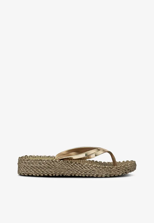 Ilse Jacobsen - Flip-flop Cheerful 08M - Guld