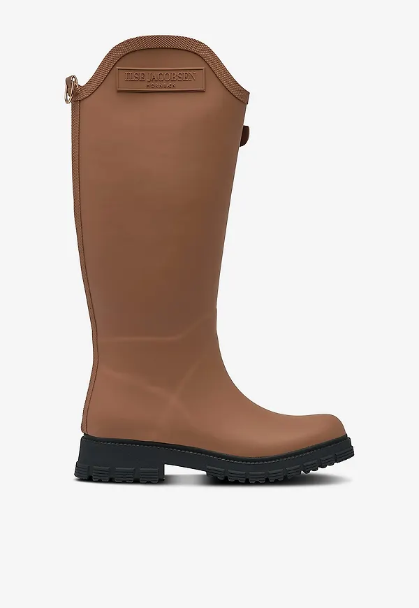 Ilse Jacobsen - Gummistövlar Asymmetric Rain - Brun