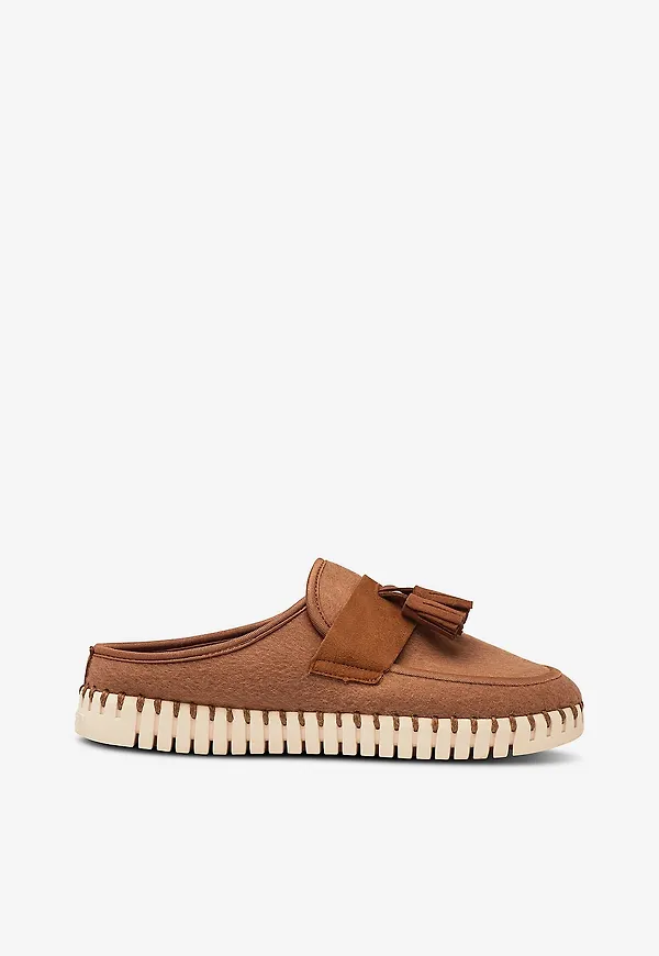 Ilse Jacobsen - Loafers Tulip Wool Mule - Brun