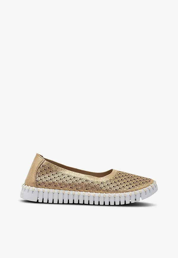 Ilse Jacobsen - Skor Flats - Beige