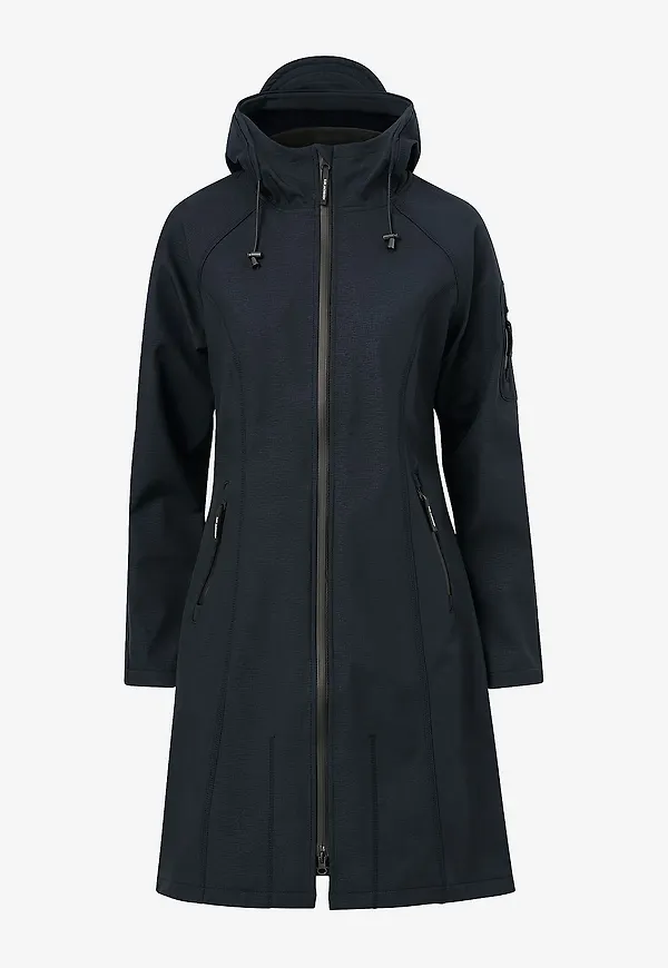 Ilse Jacobsen - Softshell Regnkappa Rain37 L - Blå