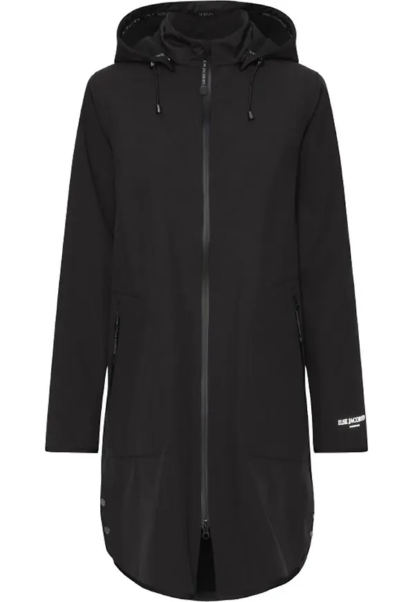 Ilse Jacobsen Women's Raincoat 128 Black