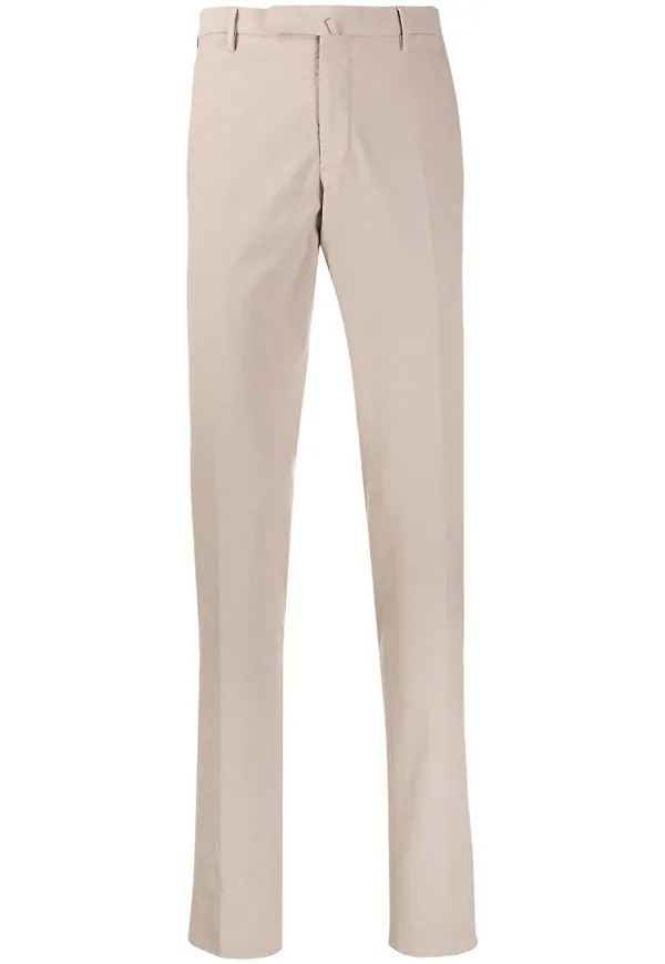 Incotex chinos med raka ben - Neutral