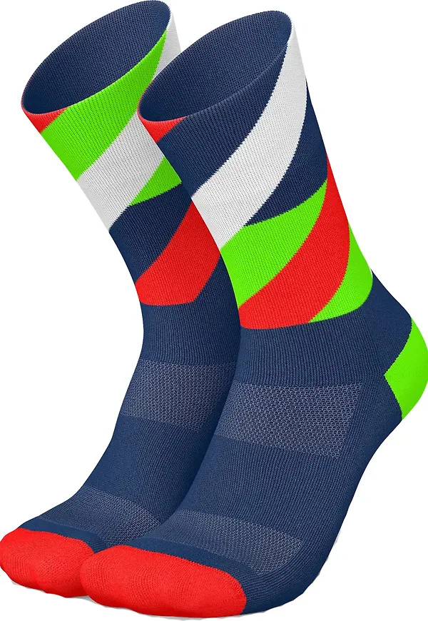 Incylence Running Loops High Navy Green Inferno