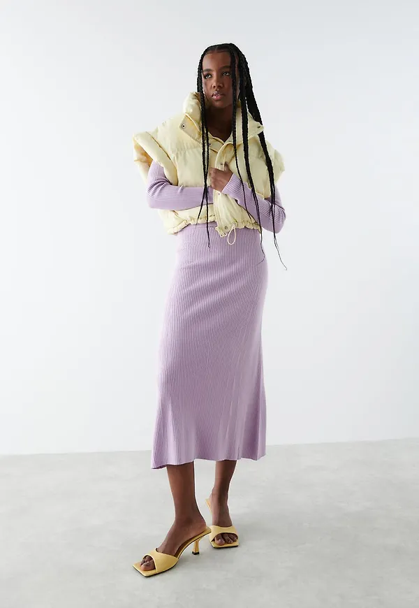 Ines knitted skirt