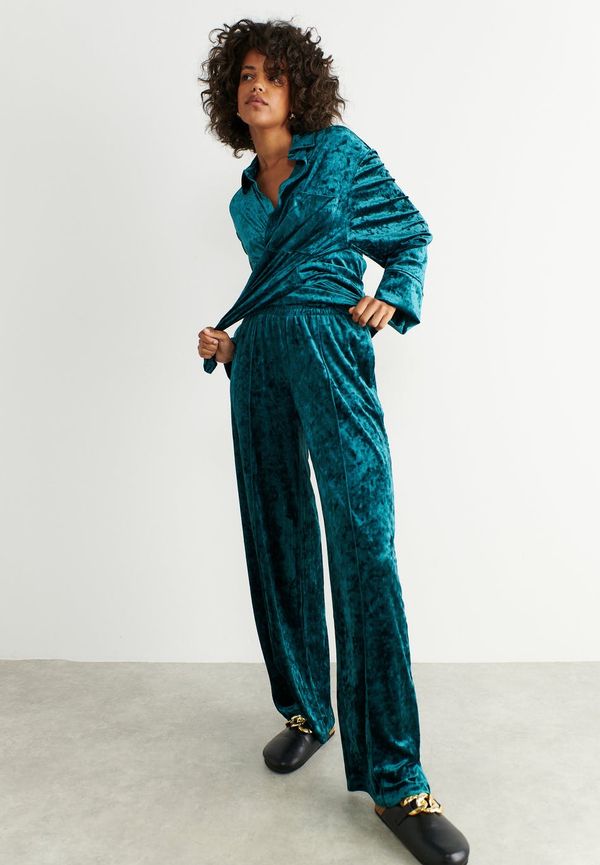 Inez velvet trousers