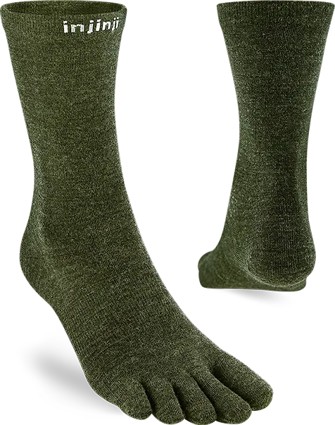 Injinji Liner Crew Wool Forest