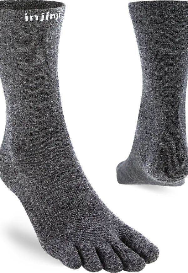 Injinji Liner Crew Wool Slate
