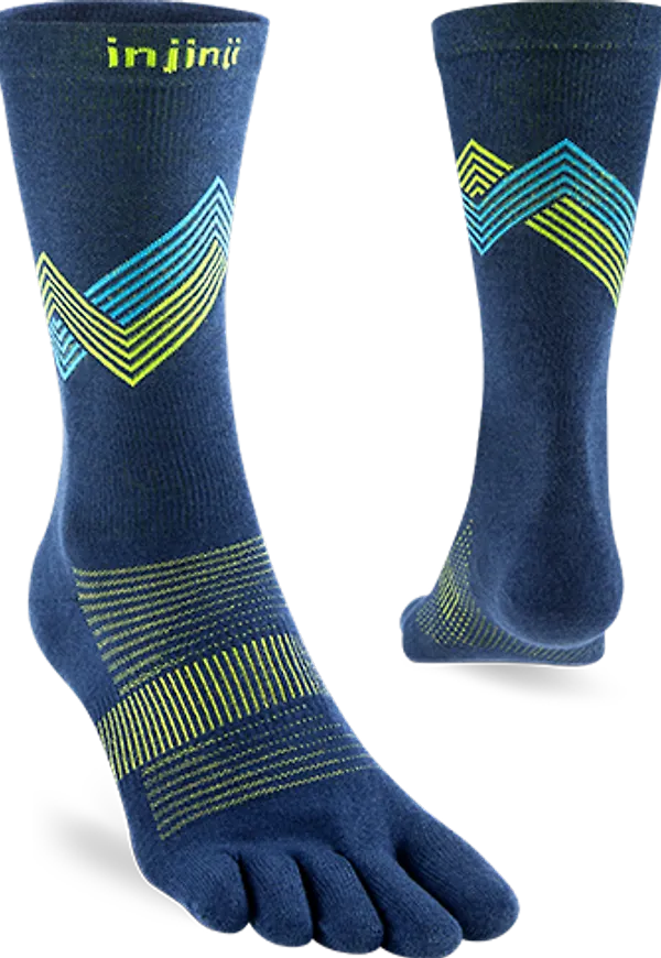 Injinji Run Lightweight Crew Glow