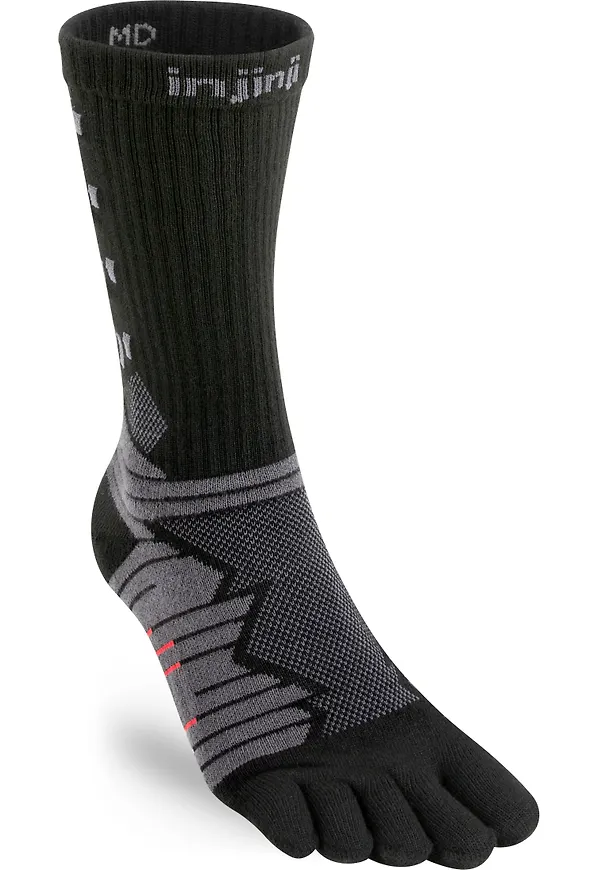 Injinji Ultra Run Crew Obsidian