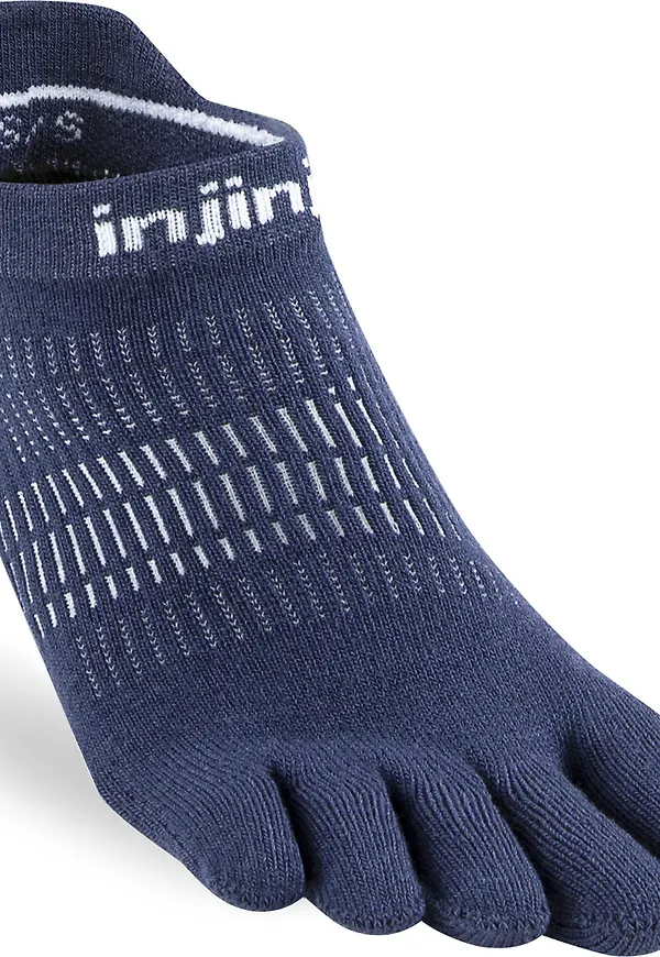 Injinji Women's Run Lightweight No-Show Navy