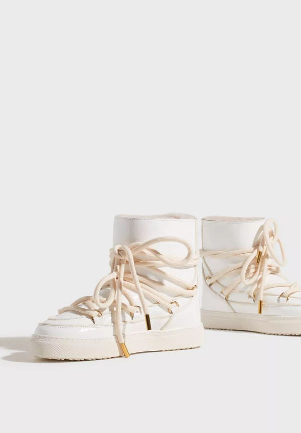Inuikii - Vinterskor - Offwhite - Full Leather Naplack - Boots & Kängor