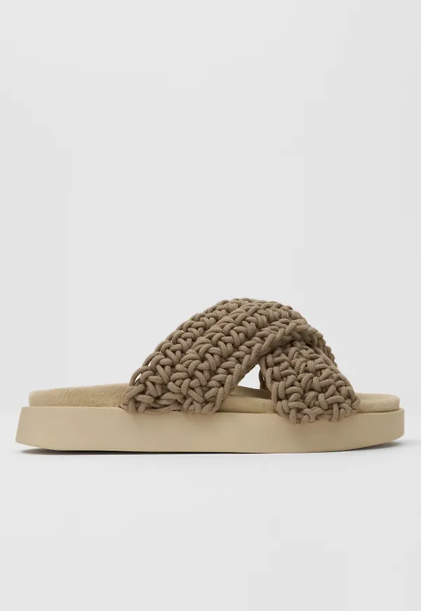Inuikii - Beige - Slipper Woven