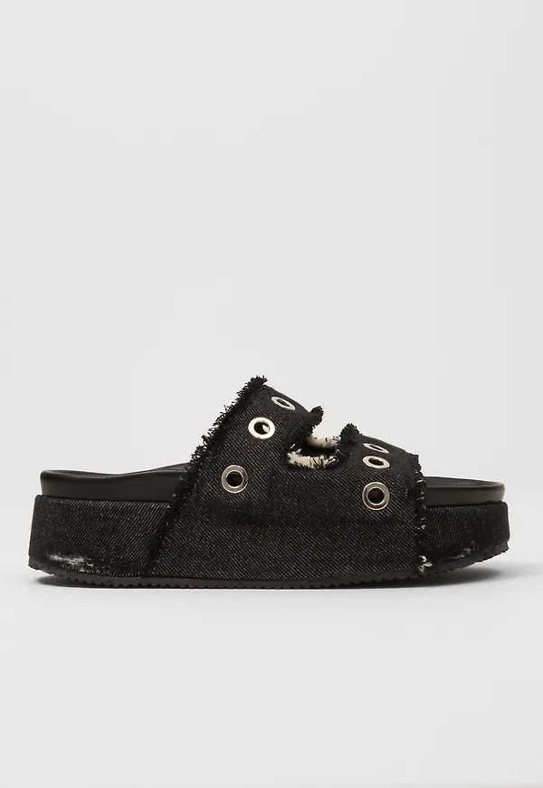 Inuikii - Svart - Slipper Jeans Studs