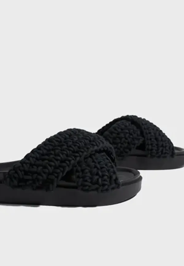 Inuikii - Svart - Slipper Woven